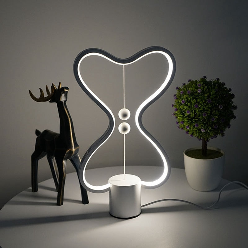 7 Colors Home Decor Balance Lamp Light
