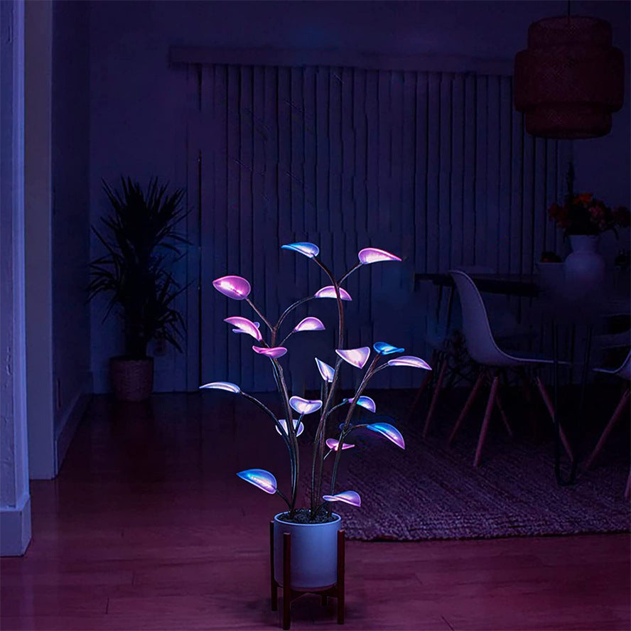 Artificial Bonsai Plant Decor Lamp