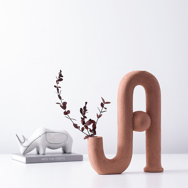Flower Arrangement Geometric Ornament