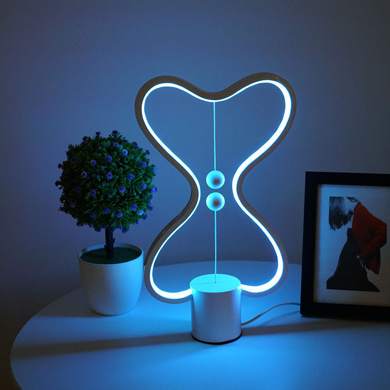 7 Colors Home Decor Balance Lamp Light