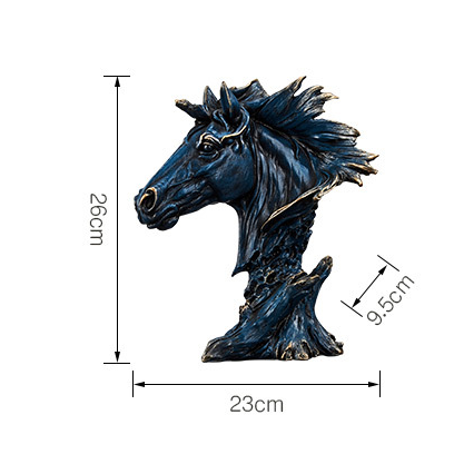 Creative Resin Horse Ornament